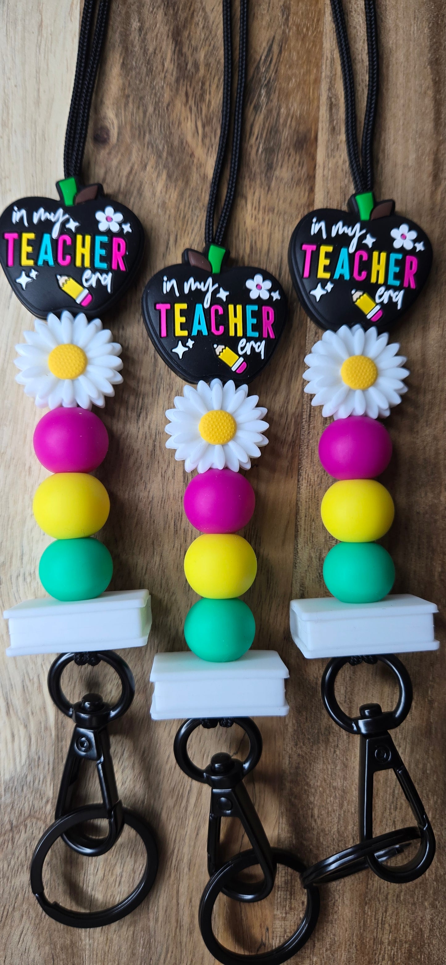 In My Teacher Era Daisy Lanyard