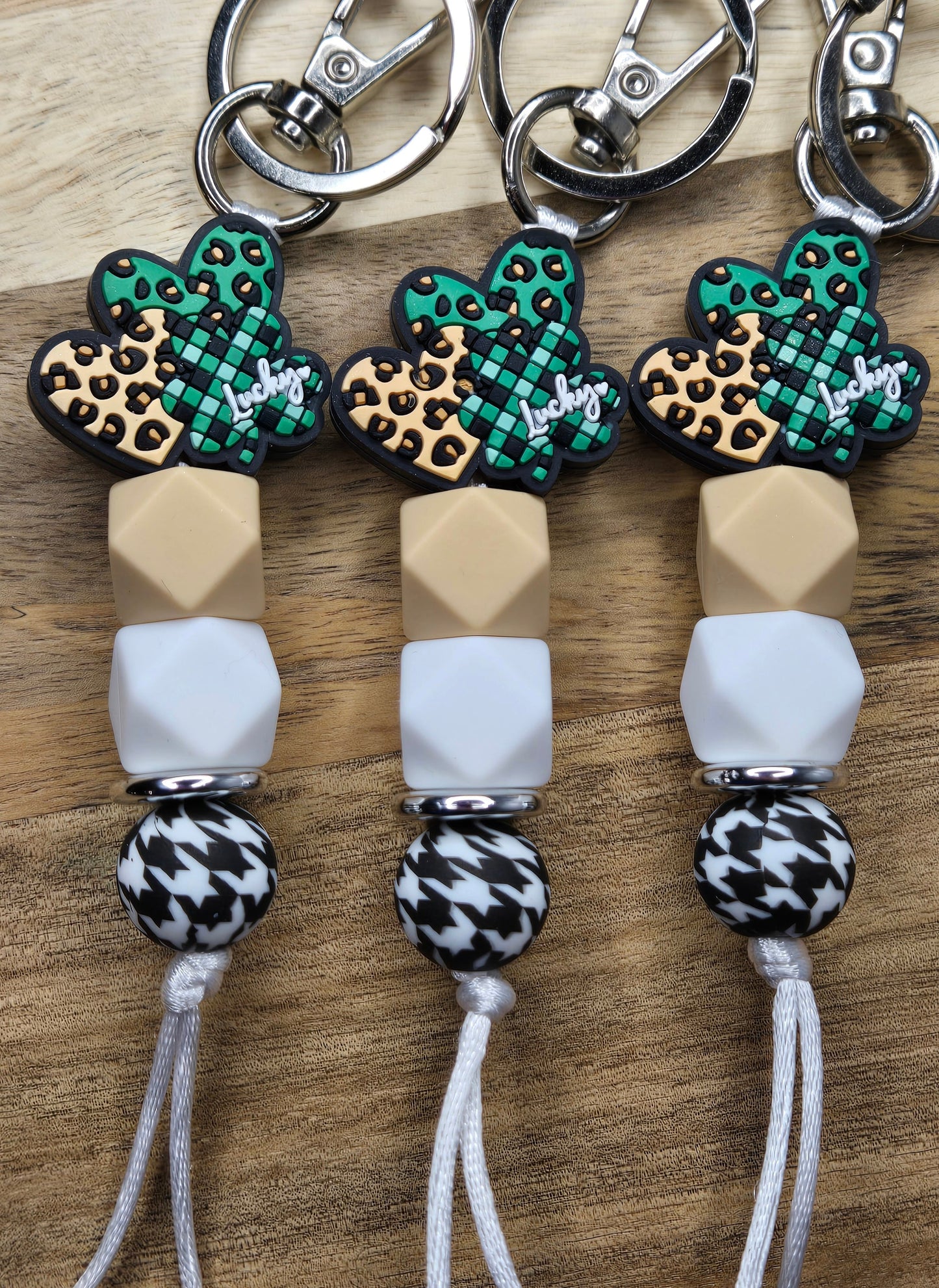 Lucky Hearts Keychain