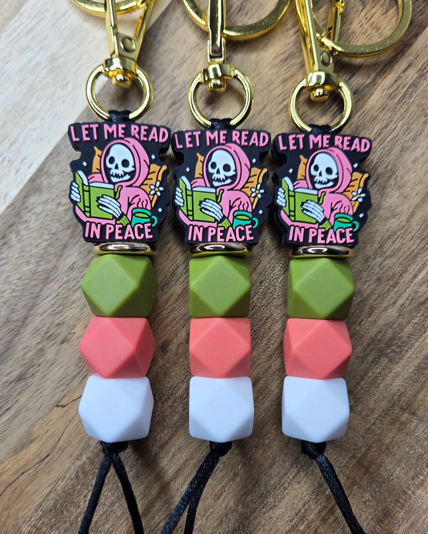 Let Me Read Keychain
