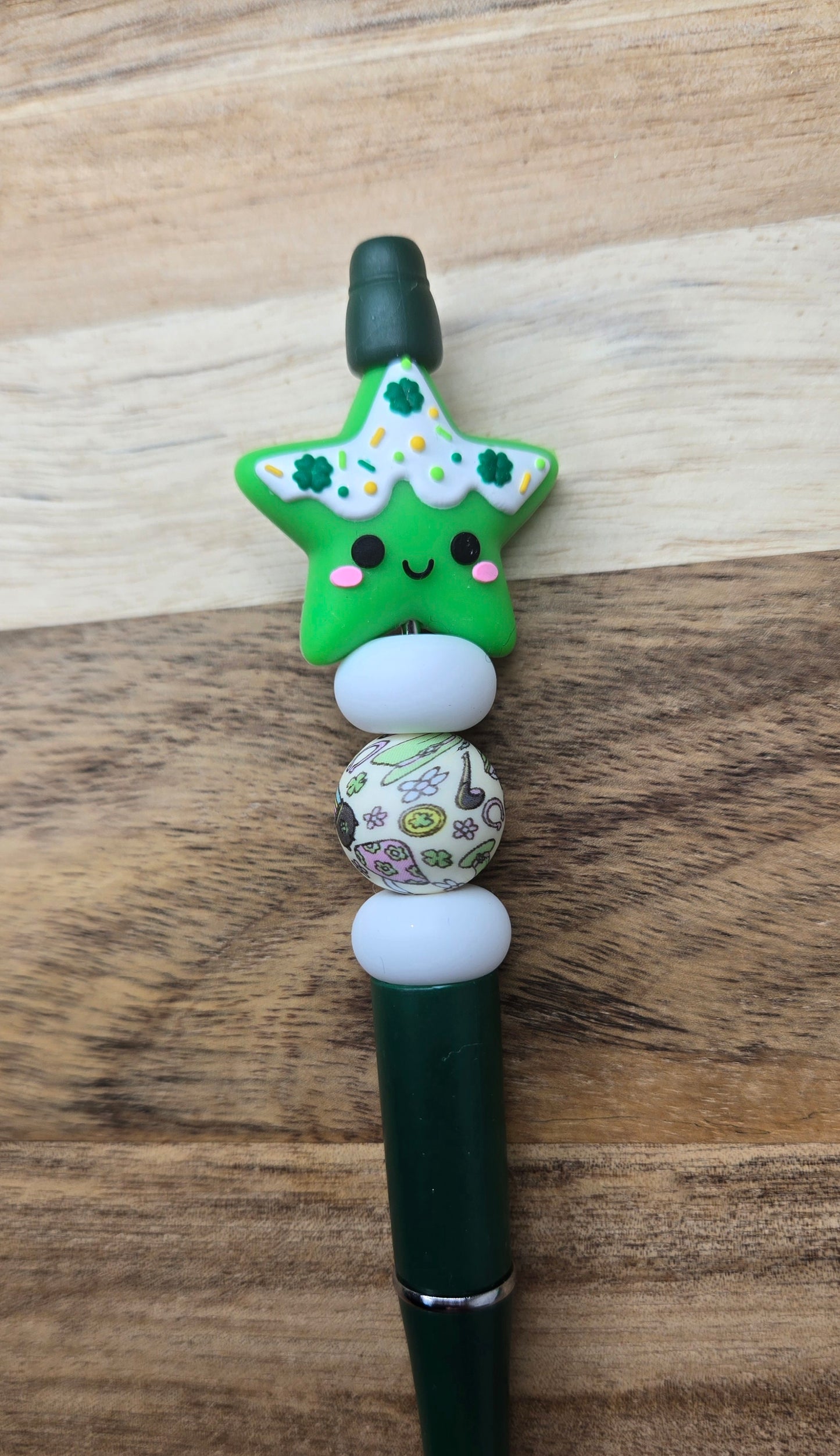St Patty's Day Cookie Star Pens