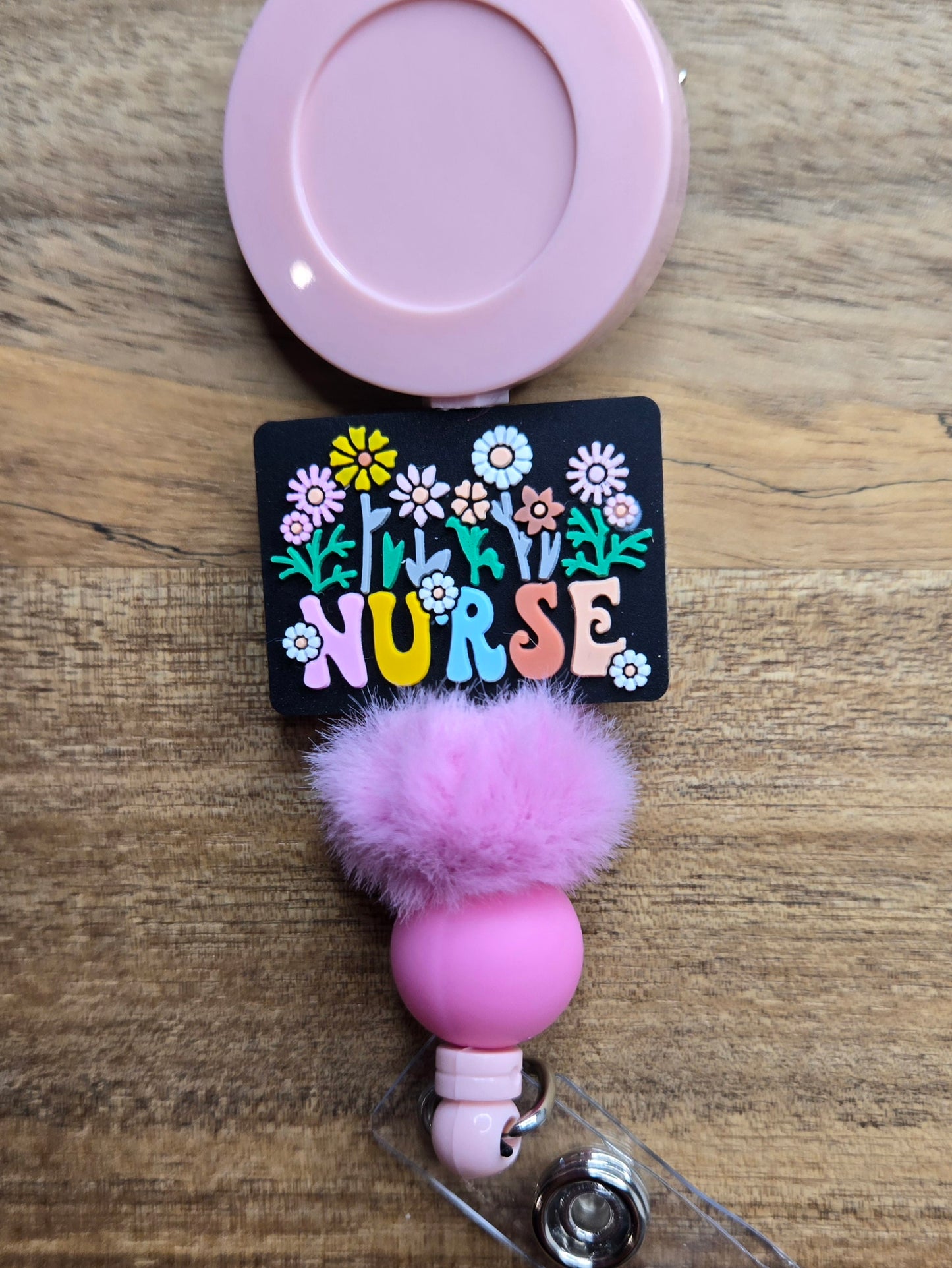 Nurse & Flowers w/ Pom