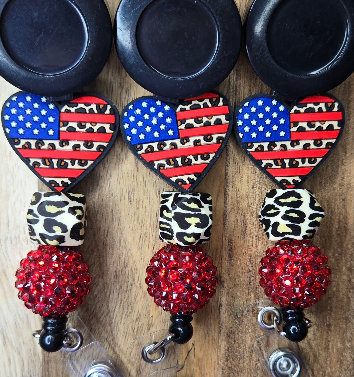 Leopard Hearts w/ Leopard Hexagon