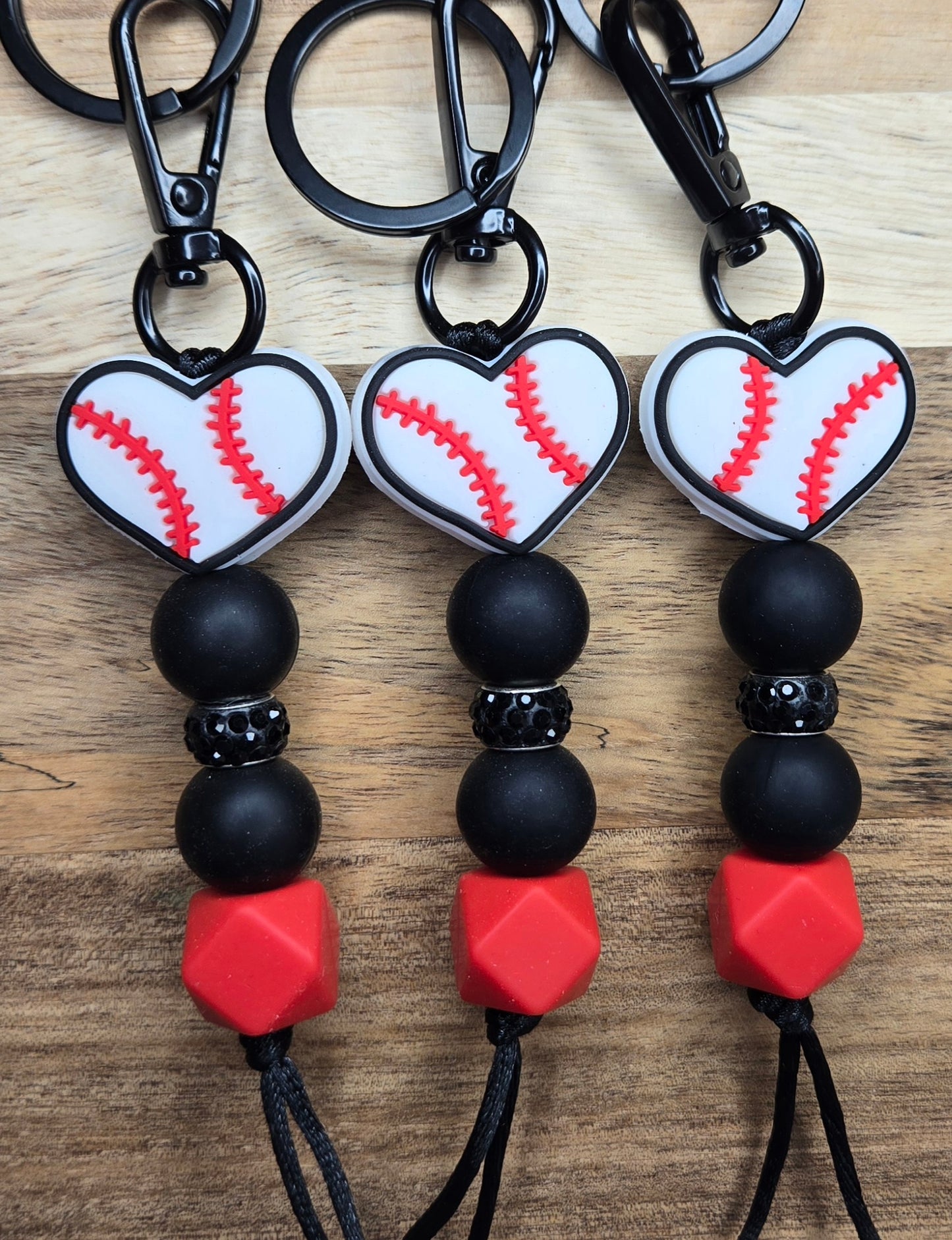 Love For Baseball Keychain