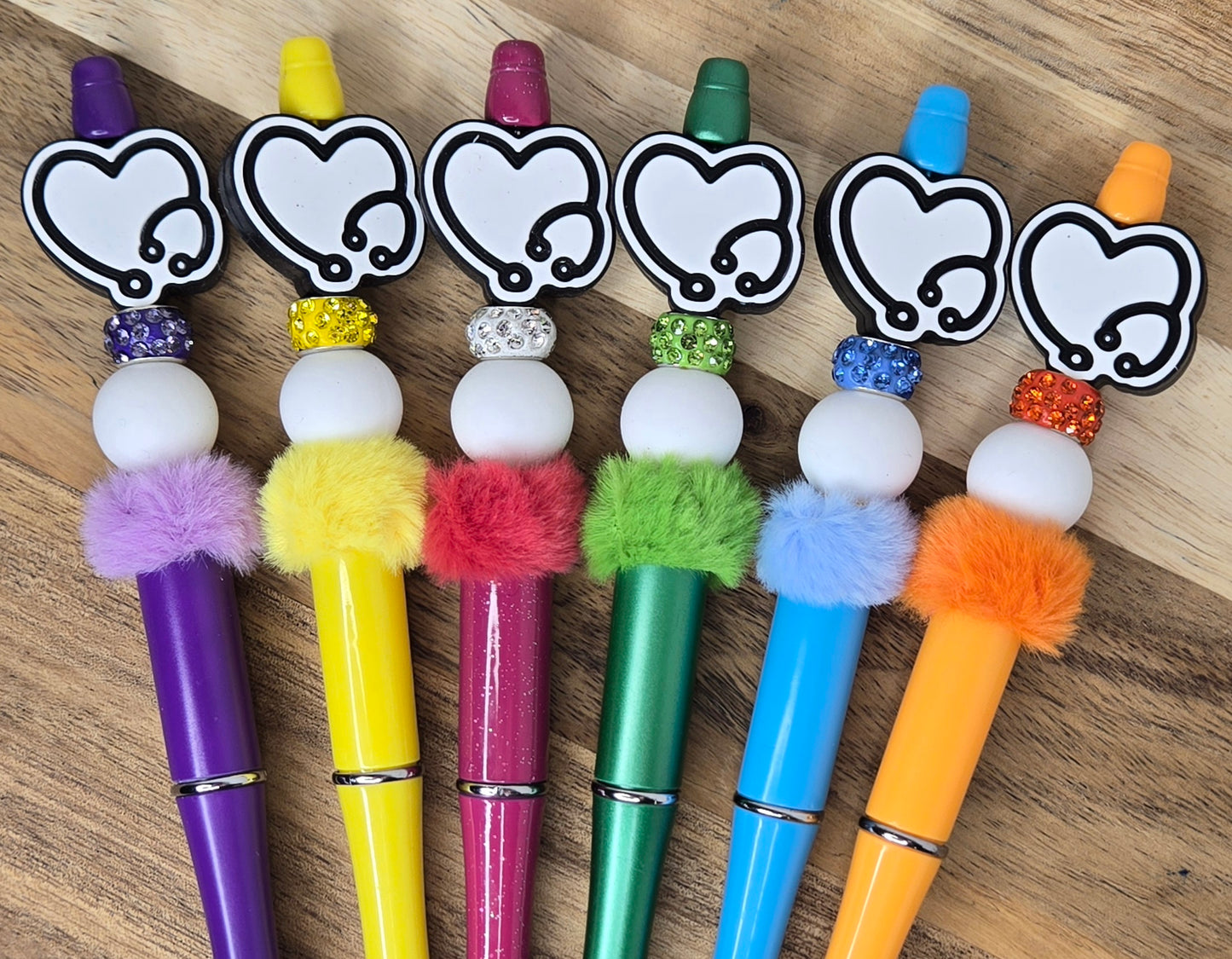 Heart Stethscope Pens