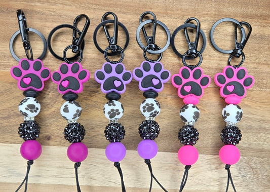 Mulberry Paw Keychains