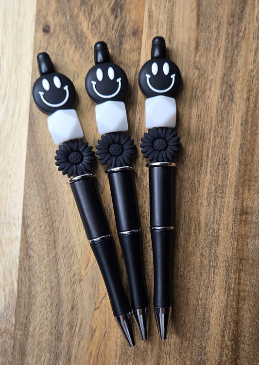 Black Smiley Pen