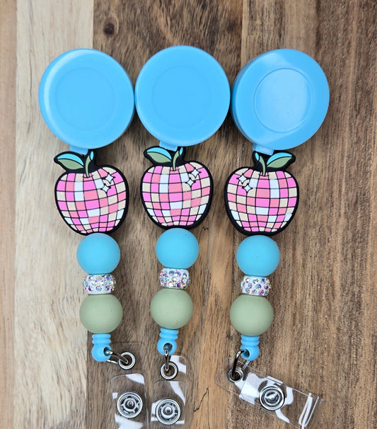 Pink Checkered Apples