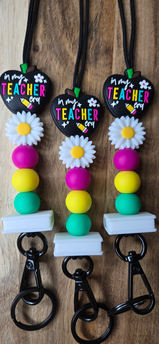 In My Teacher Era Daisy Lanyard