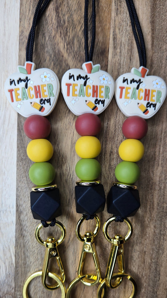 Boho In My Teacher Era Lanyard