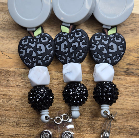 Black/Grey Leopard Apples