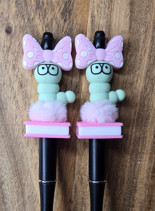 Fuzzy Worms & Pink Bows