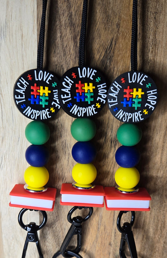 Autism Inspired Lanyard