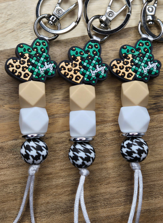 Lucky Hearts Keychain