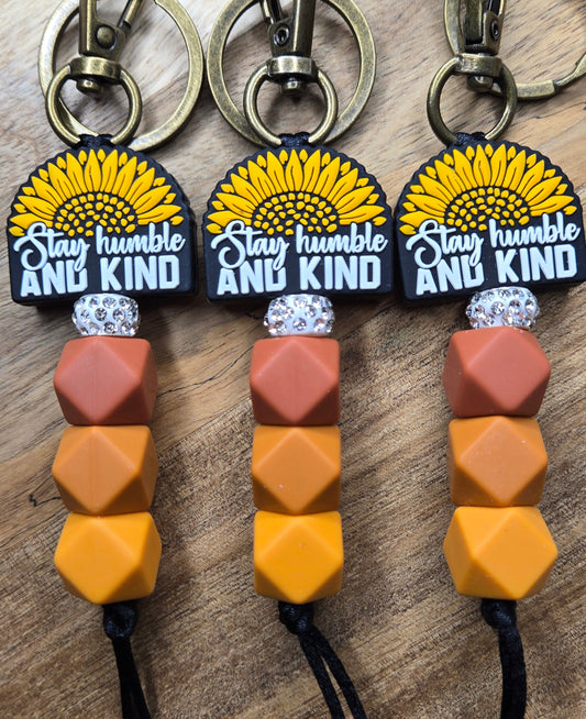 Stay Humble & Be Kind Keychain