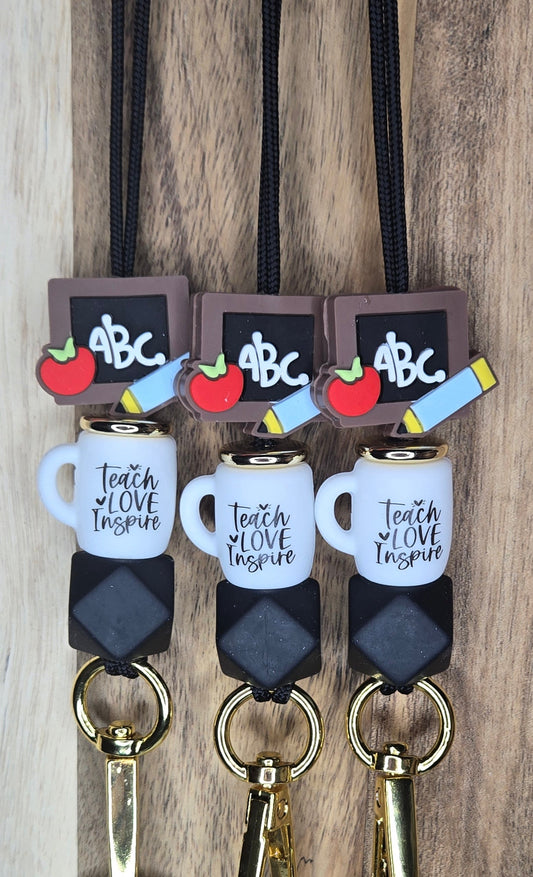 ABC Chalkboard & Mug Lanyard