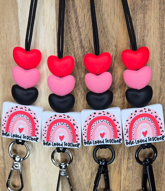 One LOVED Teacher Lanyard