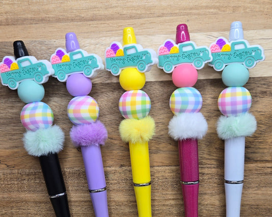 Easter Truck Pens