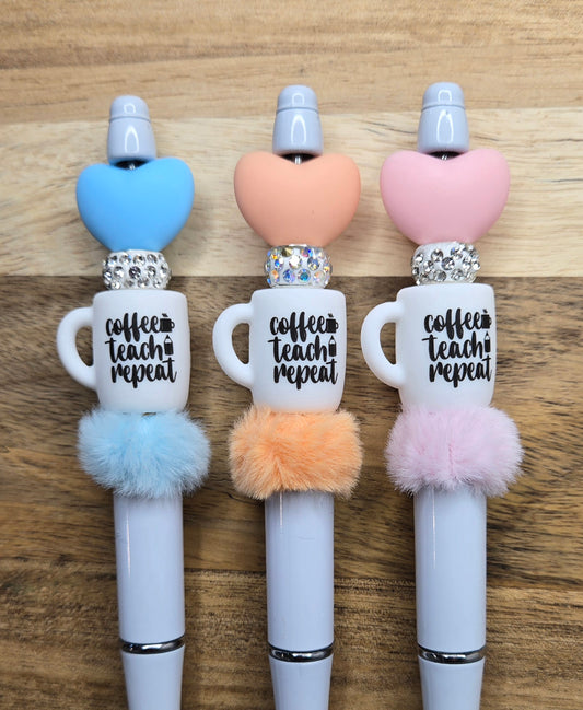 Coffee.Teach.Repeat Pen
