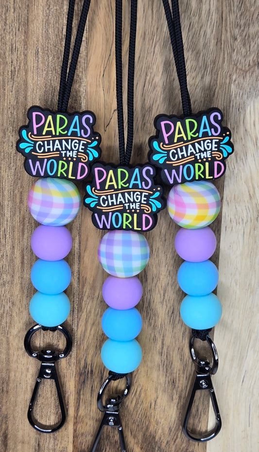 PARAS Change The World Lanyard