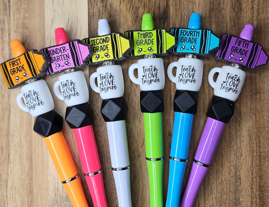 Crayon Teacher Pens