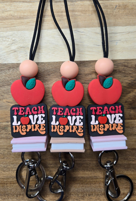 Teach.Love.Inspire Lanyard