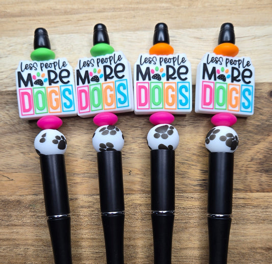 Less People More Dogs Pen