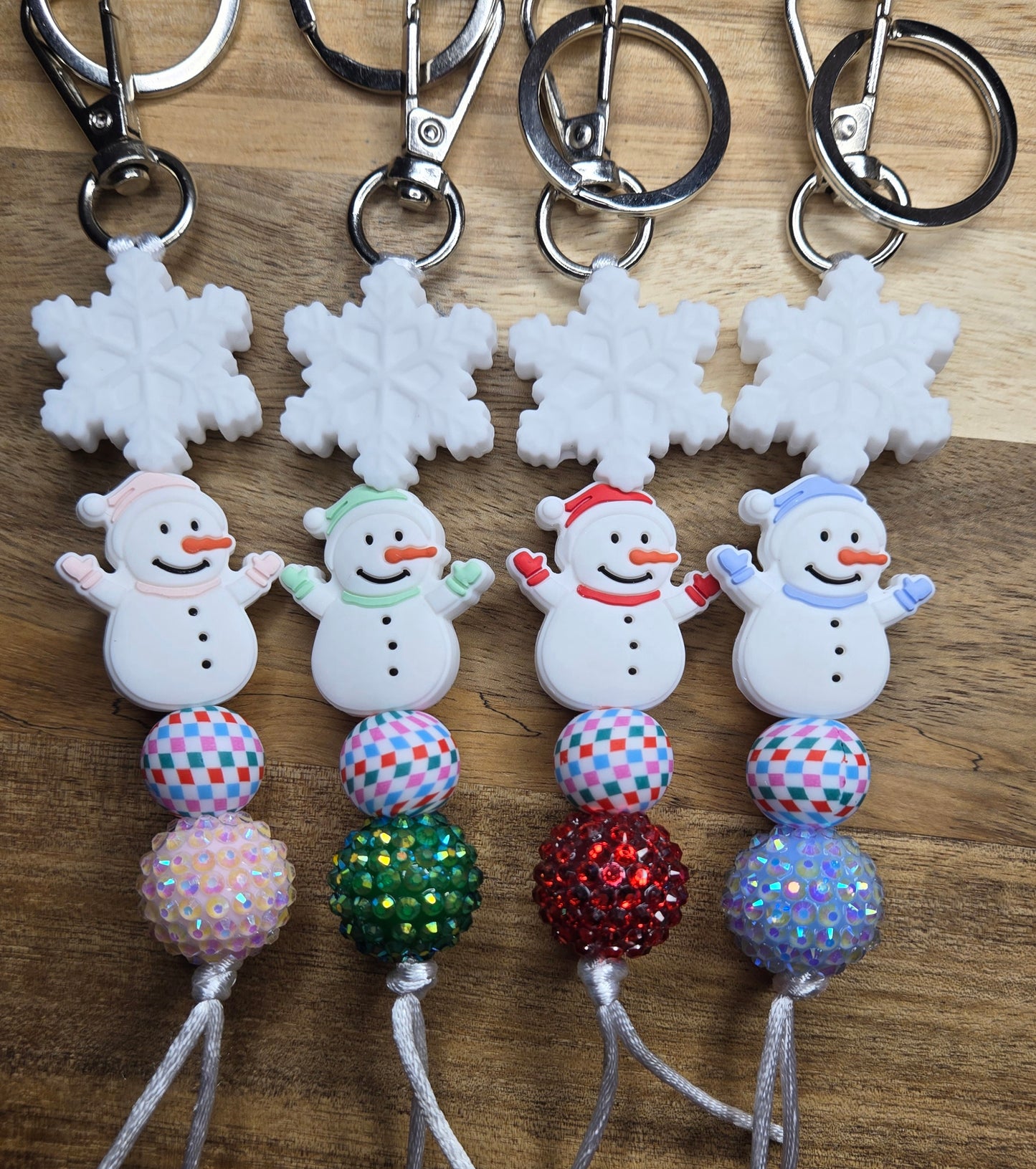 Snowman Keychain