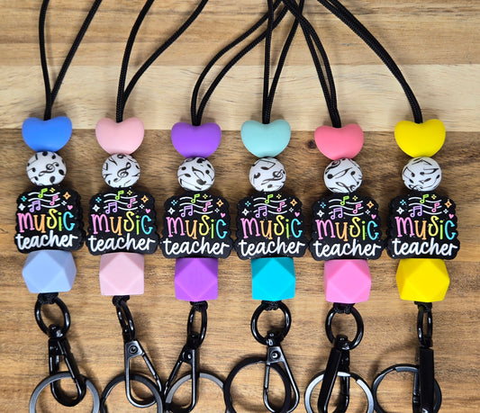 Music Teacher Lanyard