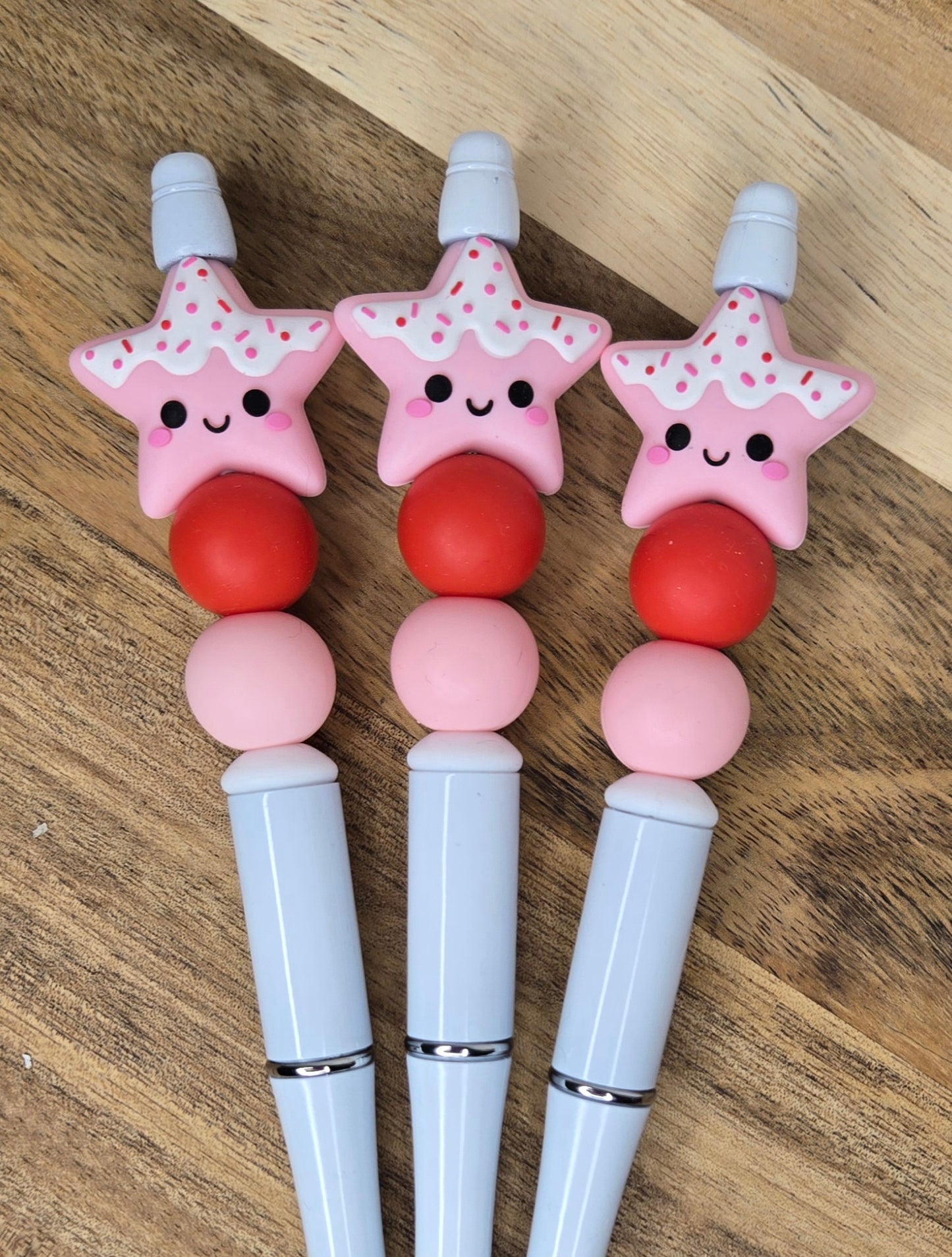 Valentine Star Cookie Pen
