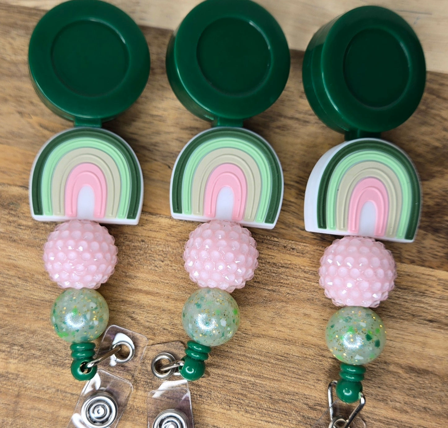 Green Rainbow With Some Sparkle