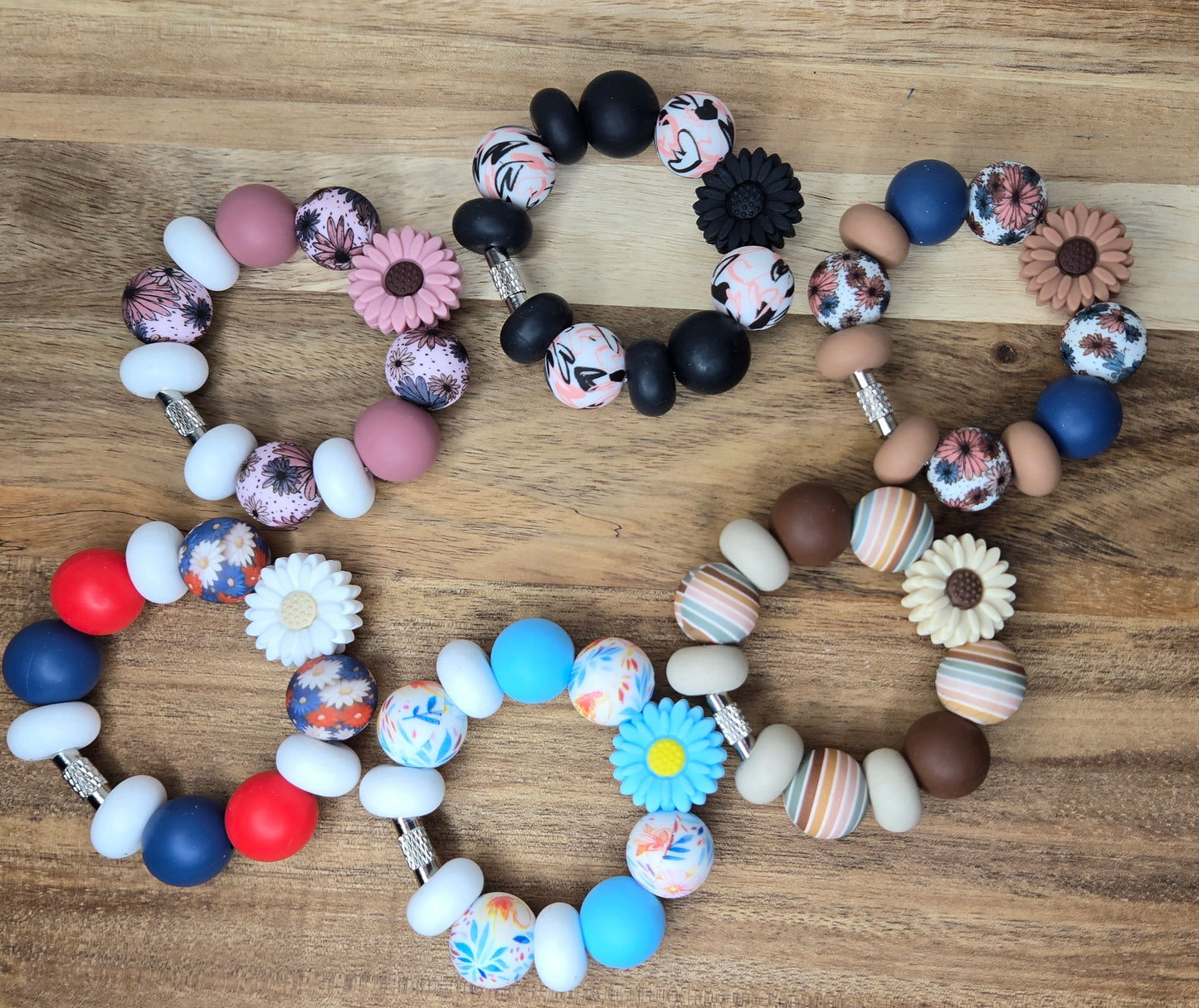 Flower Tumbler Charm