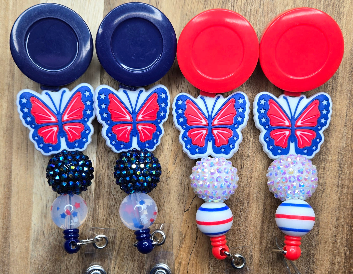 Red.White.Blue Butterfly