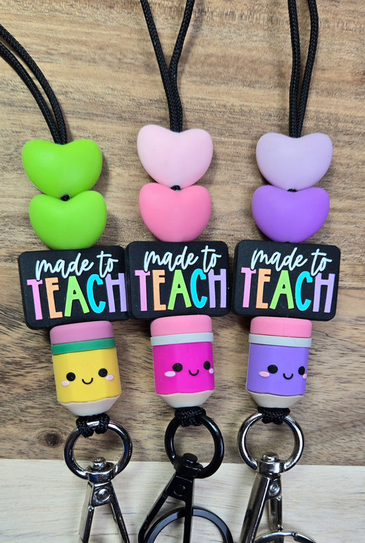 Made To Teach Lanyard