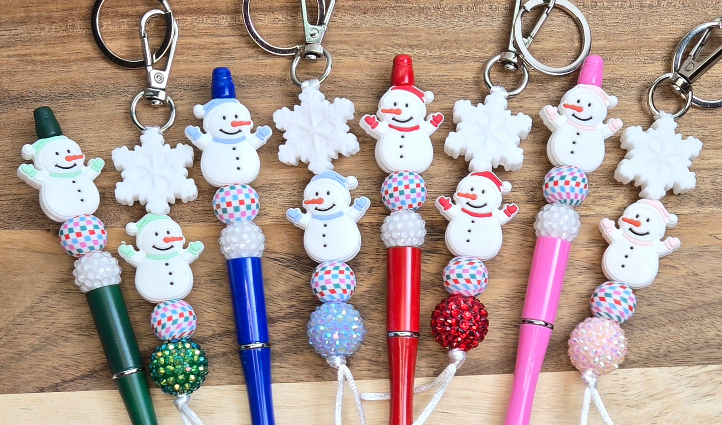 Snowman Keychain Bundle