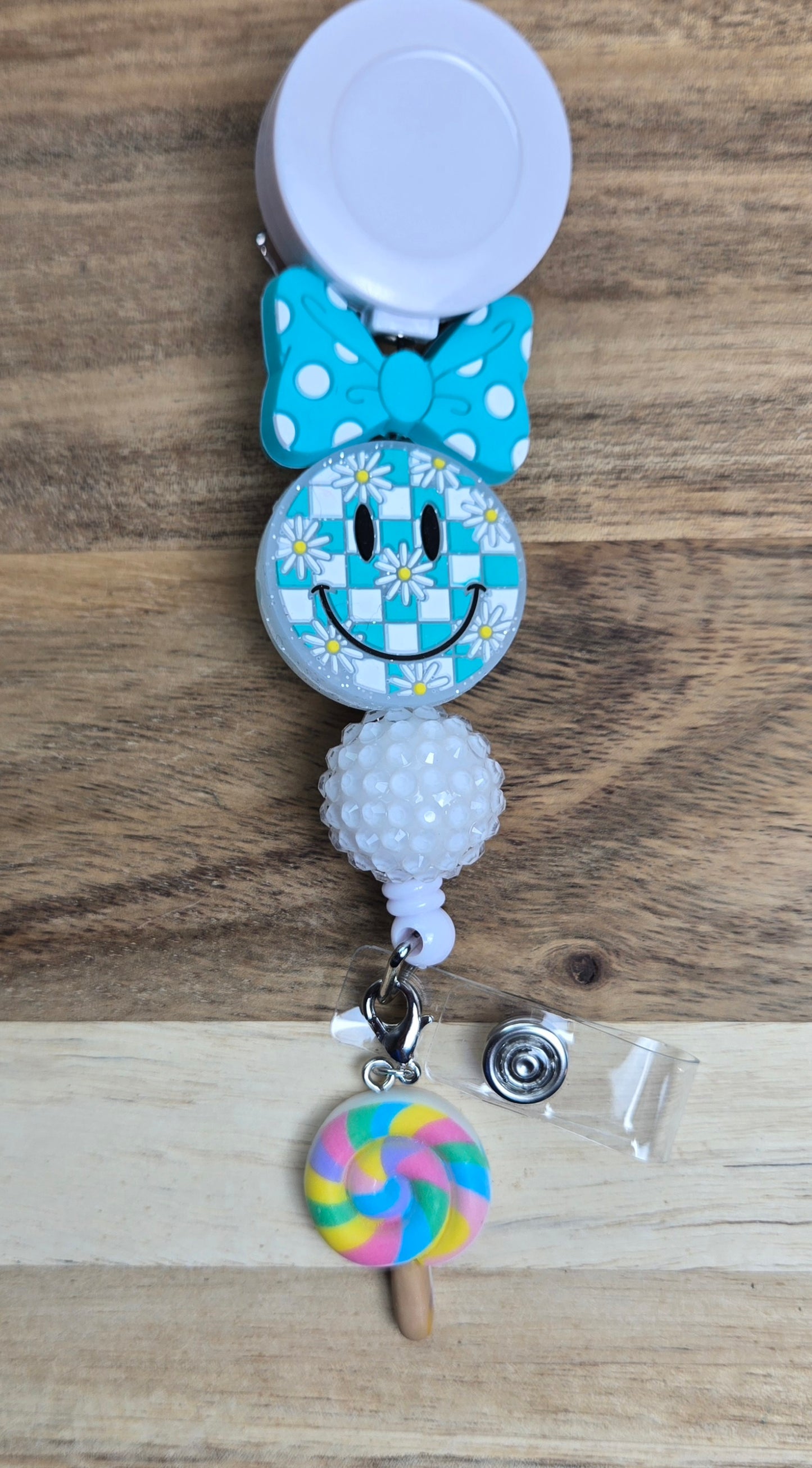Rainbow Lollipop Charm